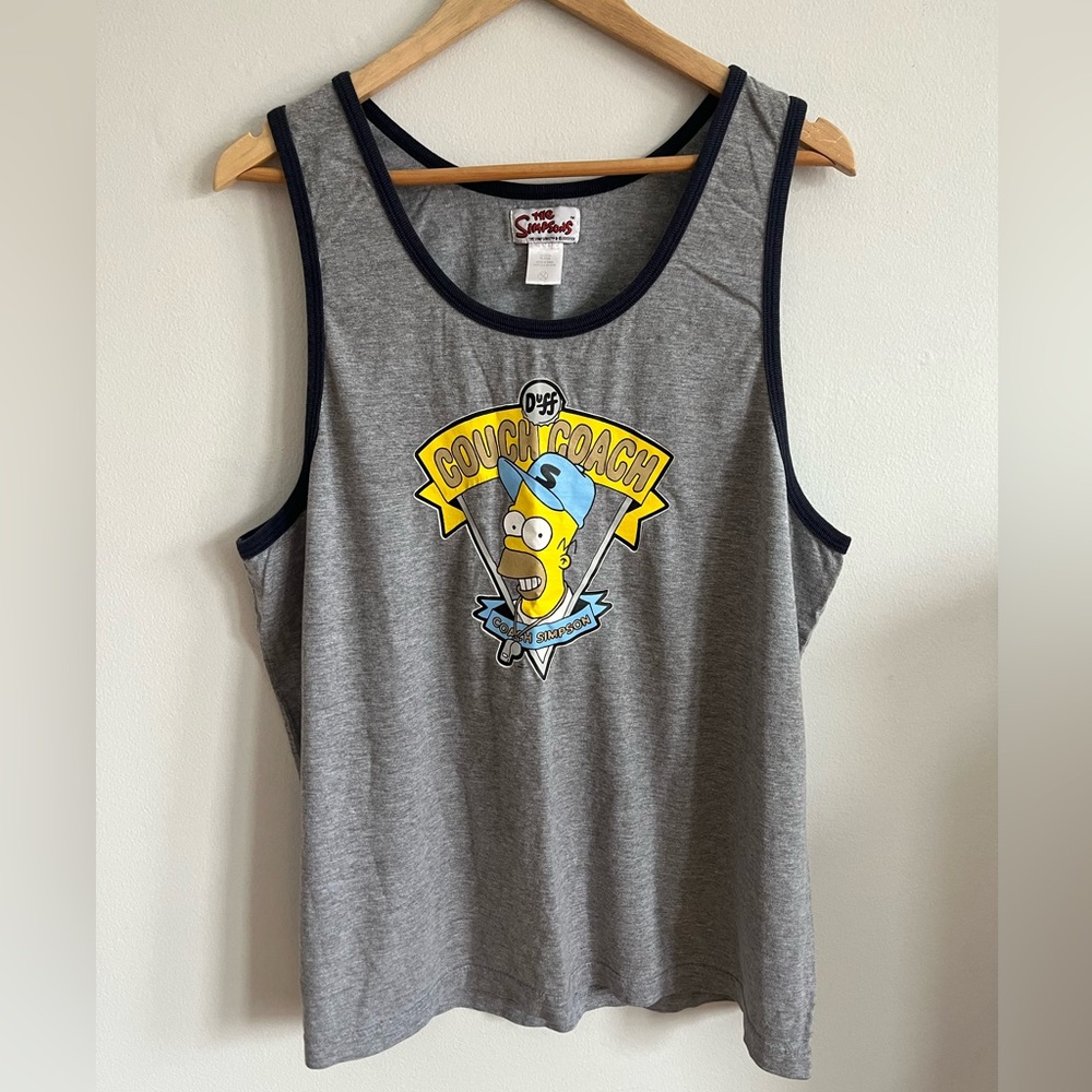 Vintage Homer Simpson Tank Top / 2003 / XL / The Simpsons